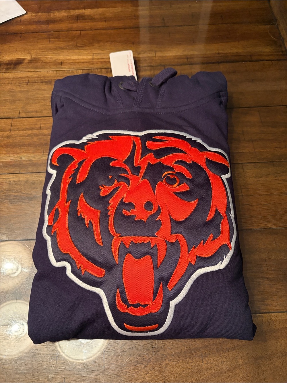 Men’s Navy Hoodie Chicago Bears - Picture 1 of 2